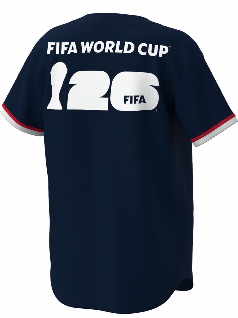 FIFA 2026 World Cup United States Baseball Jersey Men’s 2XL NWT - Picture 3 of 6